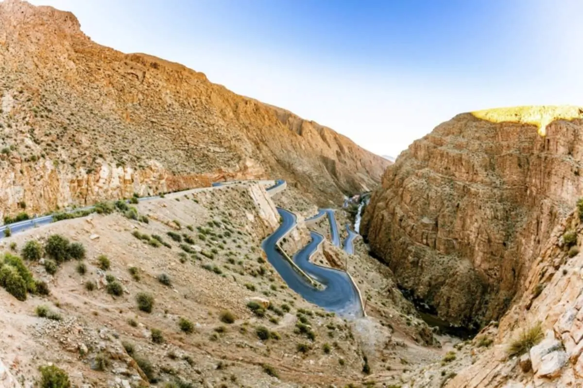 Panorama della Valle del Dades in Marocco