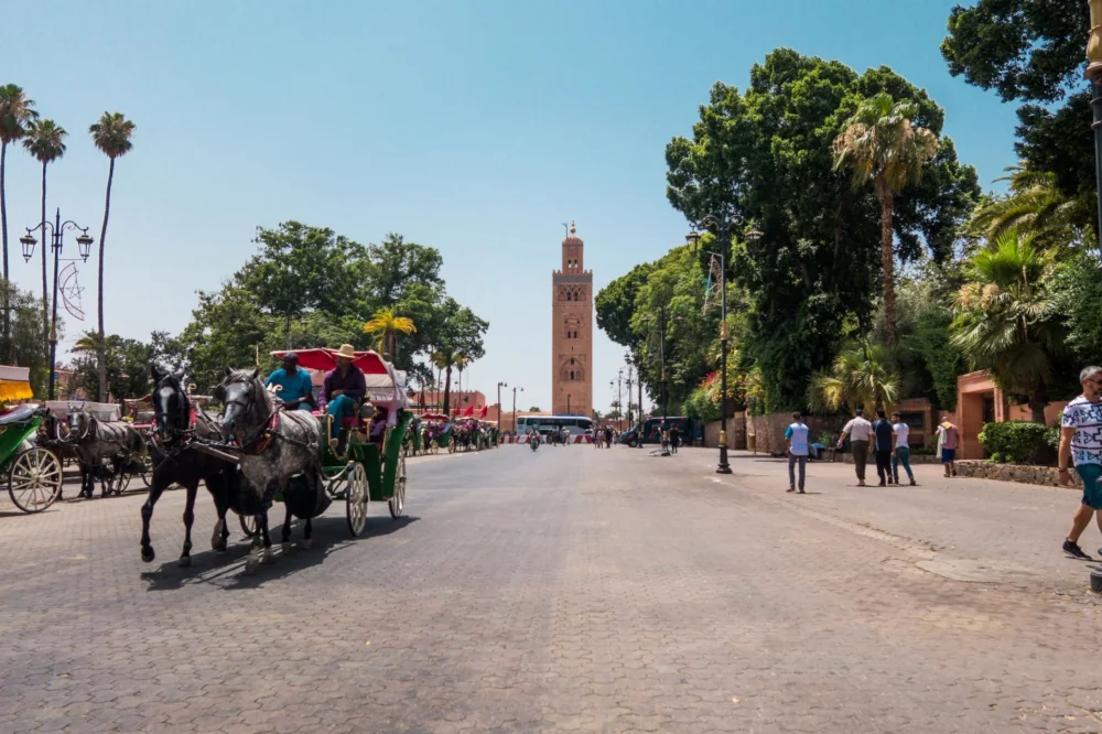 Mercato notturno di Piazza Jemaa el-Fna a Marrakech